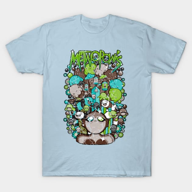 METWOPOWIS DOODLE ILLUSTRATION T-Shirt by halodoc